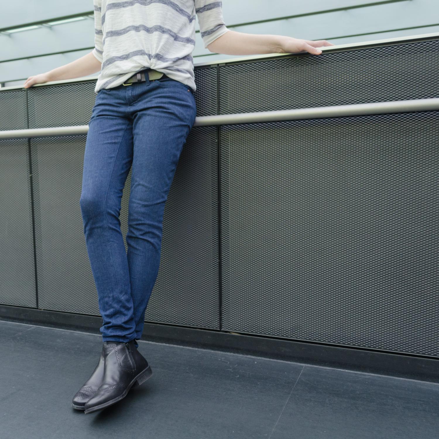 Jeans nähen, Schnittmuster Ginger Jeans von Closet Case Patterns, low-rise und skinny leg